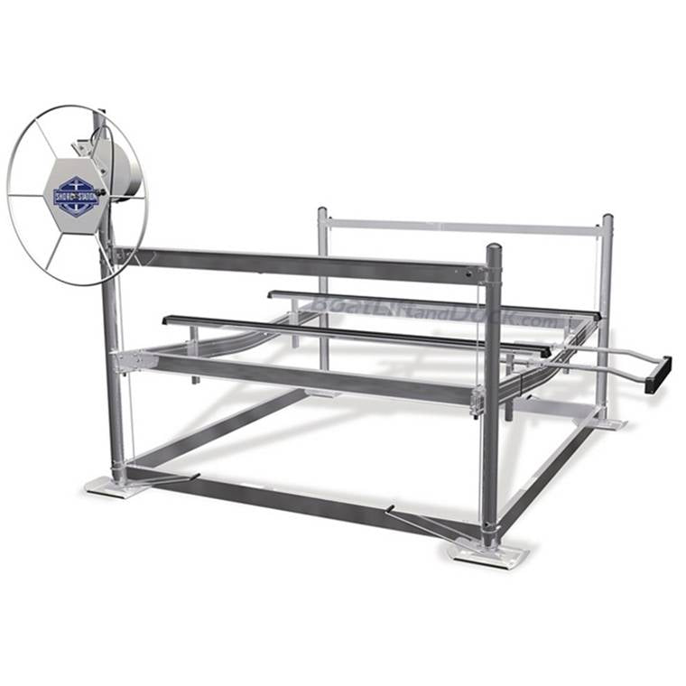ShoreStation Vertical Boat Lift - 3,000 lb Capacity