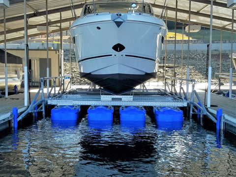 HydroHoist Floating Boat Lift - 6,600 lb Capacity